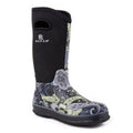 Roper Barnyard Paisley (Purple) - Women's Work Rain Boot - NobAdy's Favorite