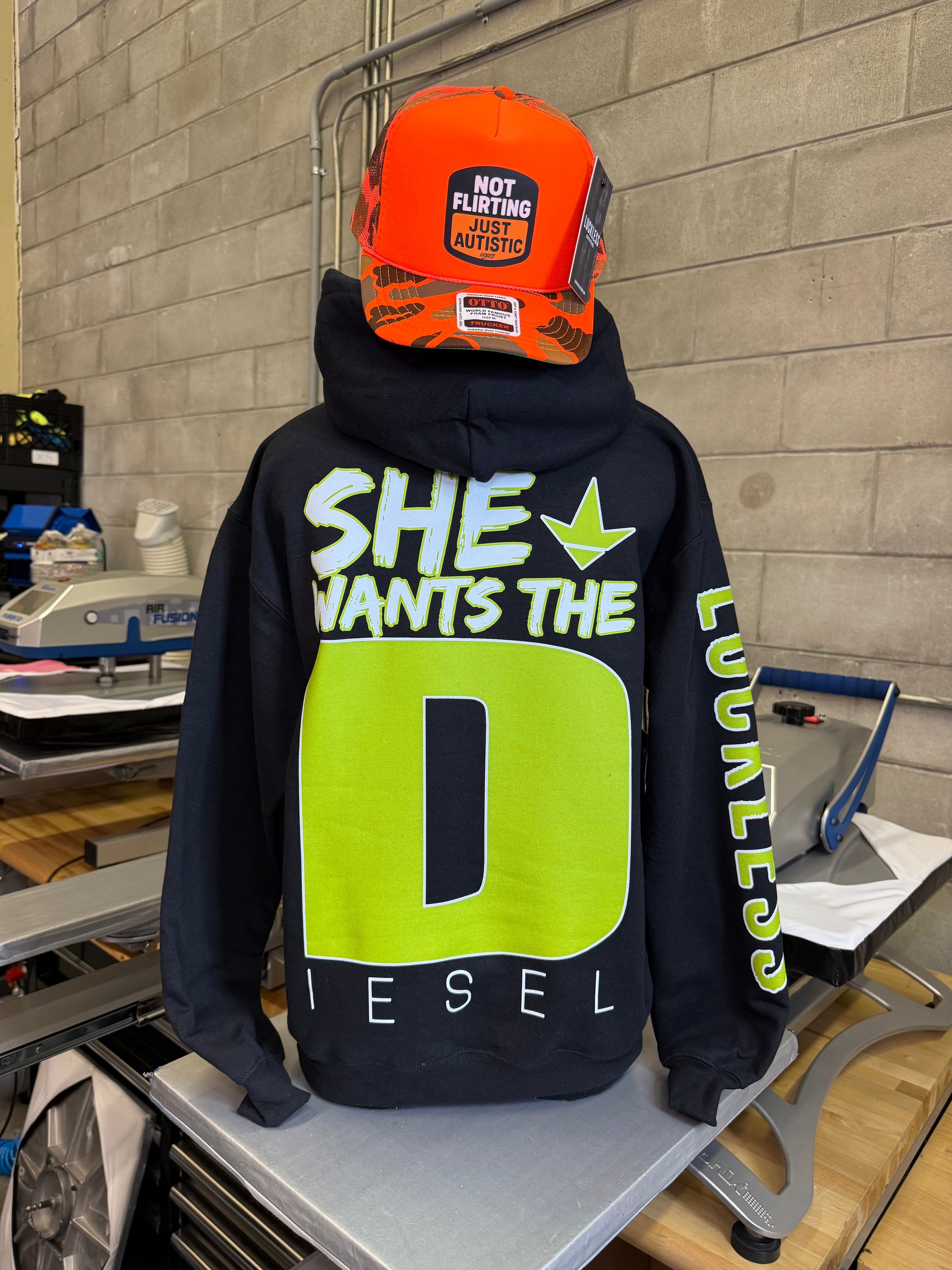 SHE WANTS THE D HOODIE