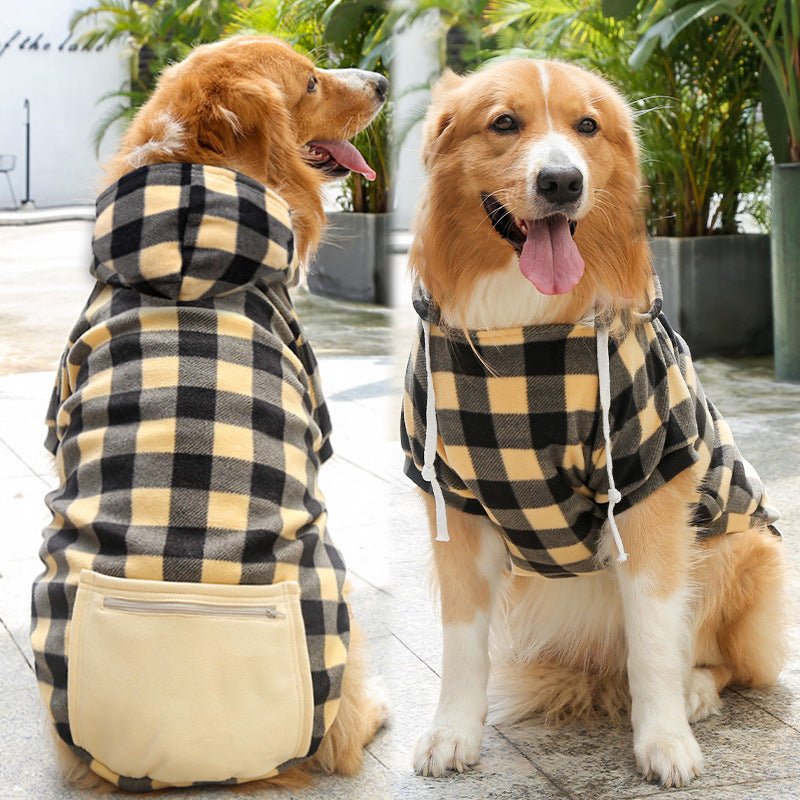 Fashion Pet Dog Simple Zipper Pocket Sweater - NobAdy's Favorite