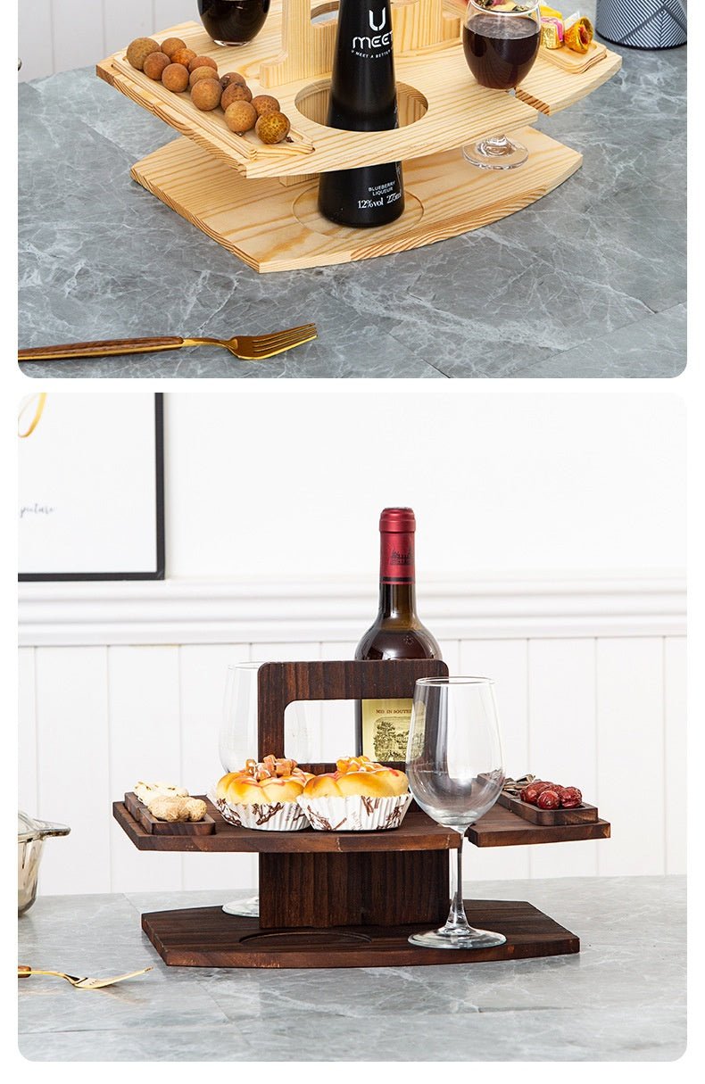 Portable Wooden Wine Rack - NobAdy's Favorite
