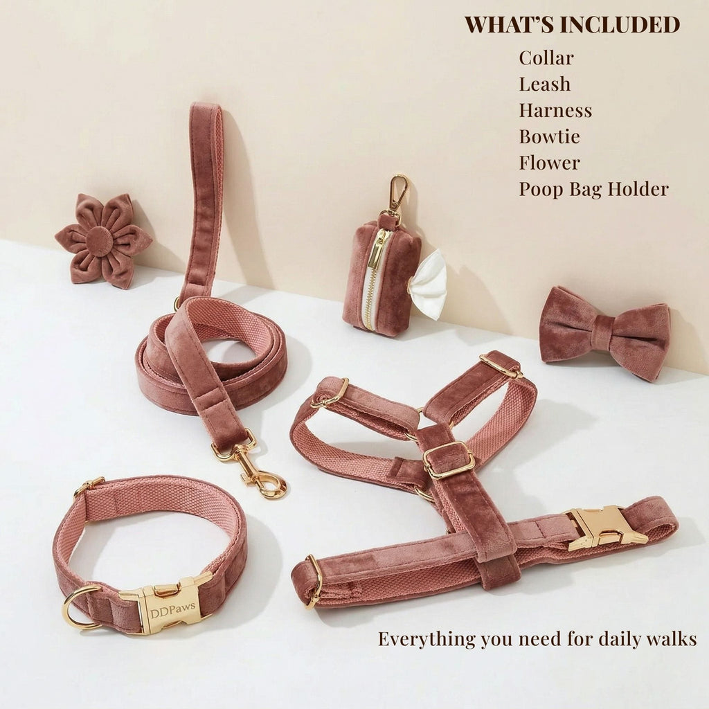 Dusty Pink Velvet Set - NobAdy's Favorite