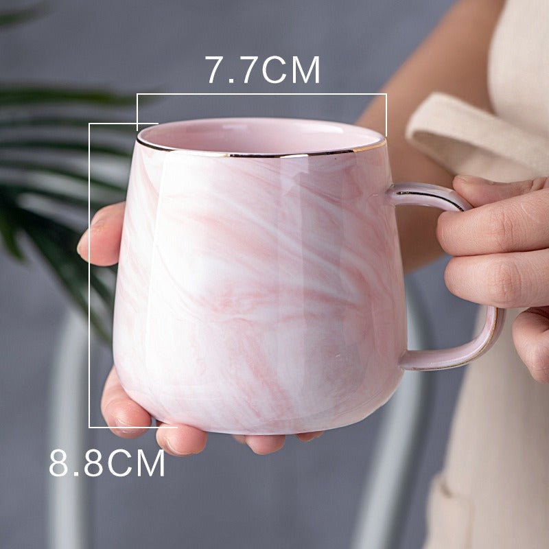 Porcelain Gold Rim Mug - NobAdy's Favorite