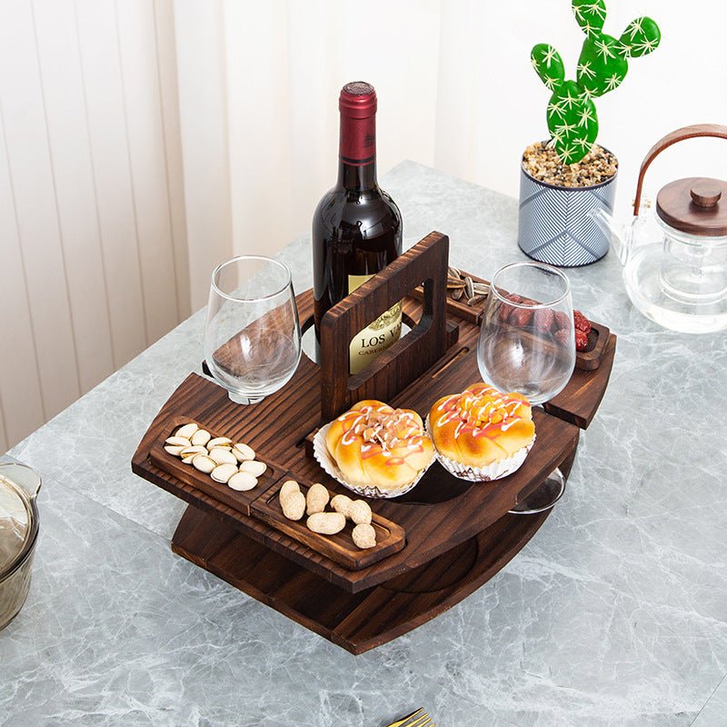 Portable Wooden Wine Rack - NobAdy's Favorite