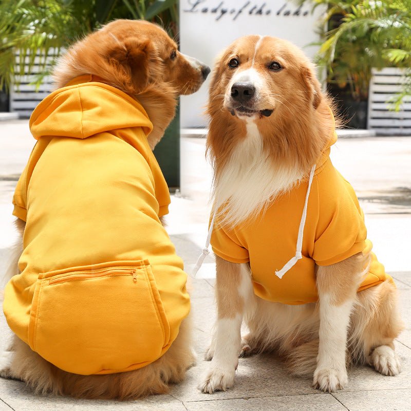 Fashion Pet Dog Simple Zipper Pocket Sweater - NobAdy's Favorite