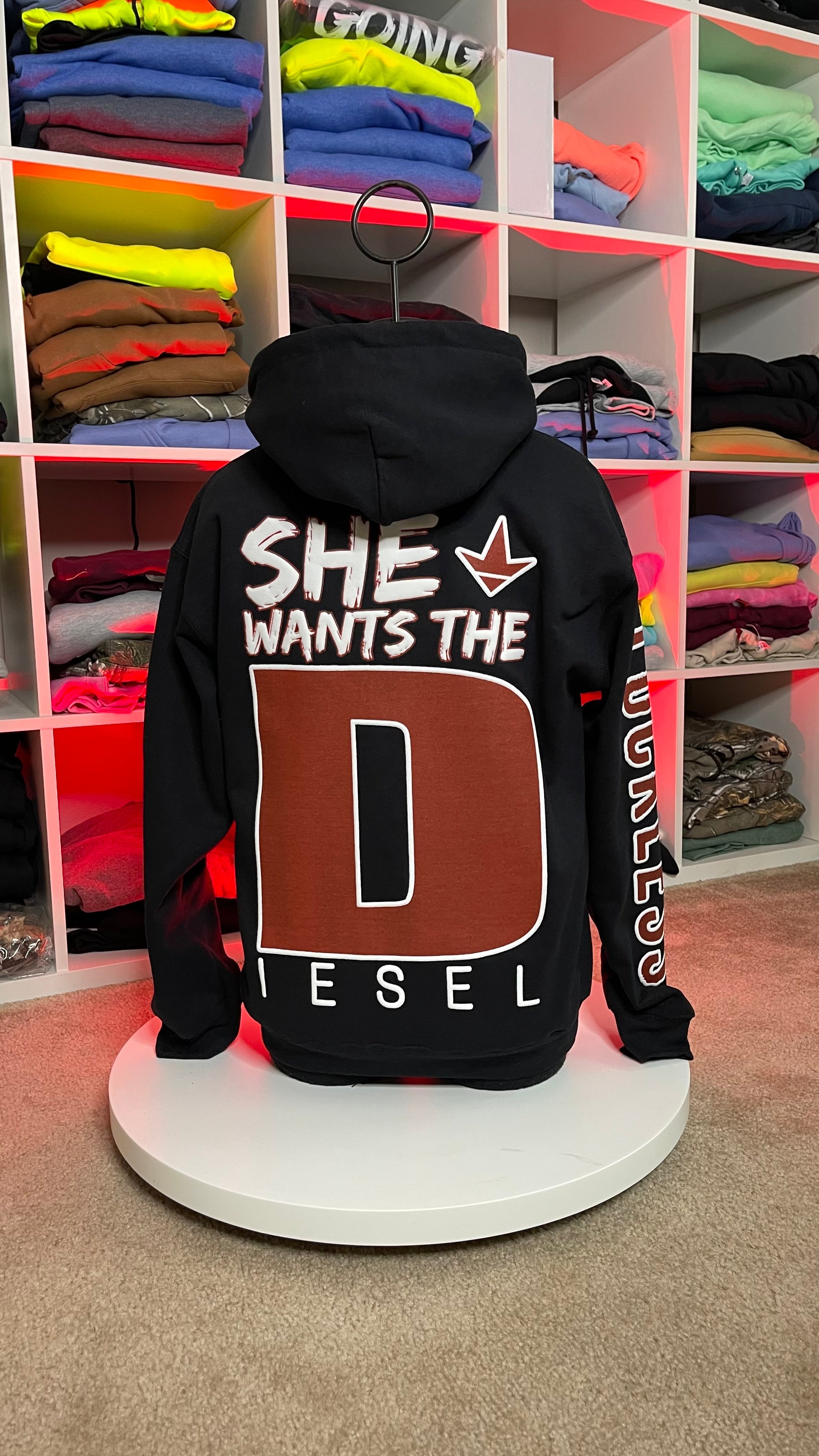 SHE WANTS THE D HOODIE