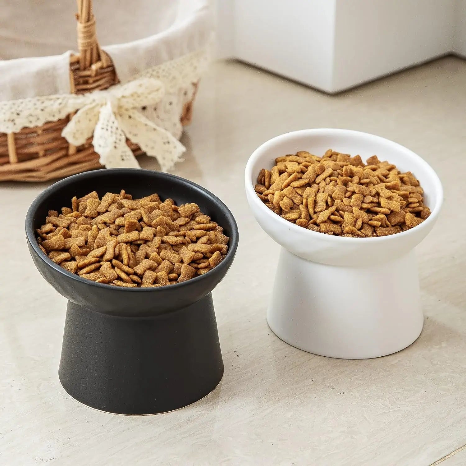 The Table Elevated Ceramic Pet Bowl Set - NobAdy's Favorite
