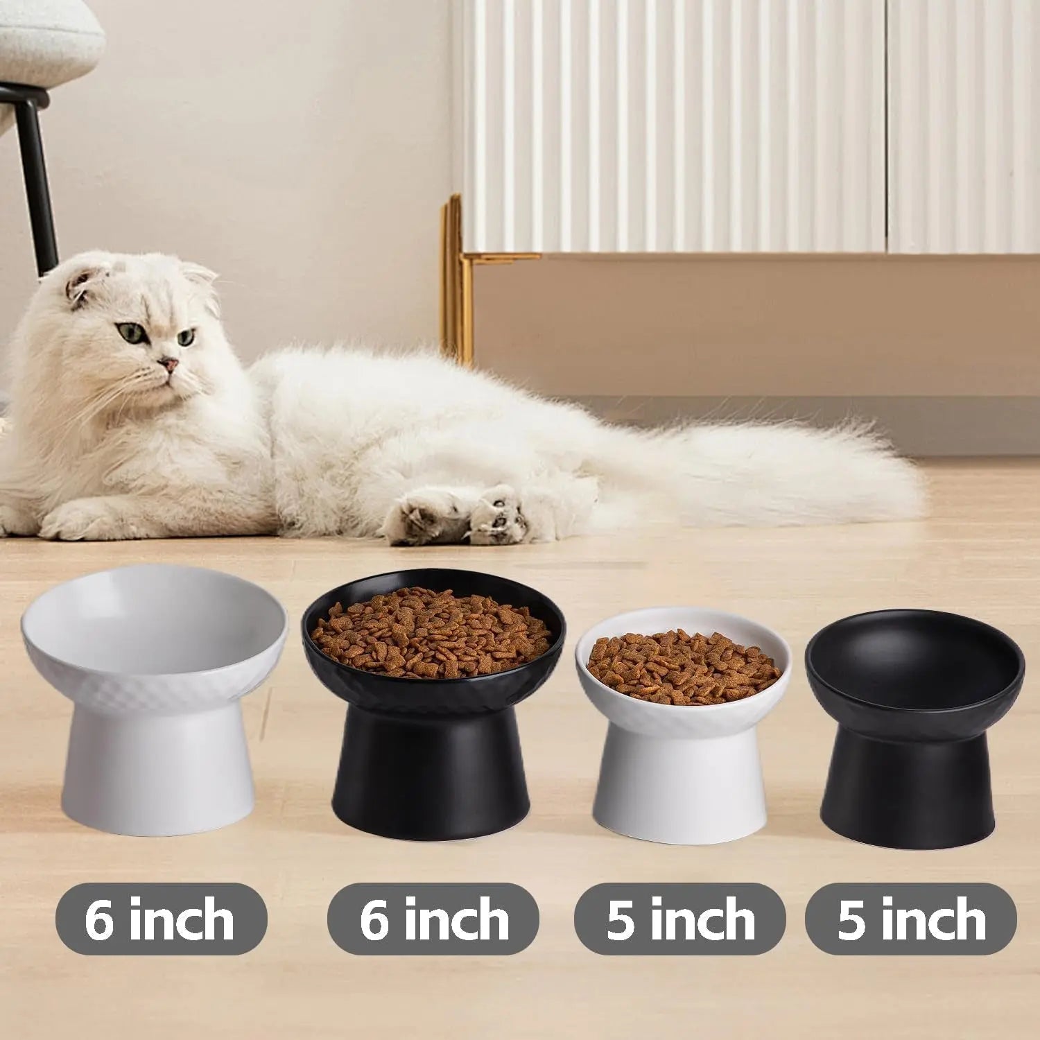 The Table Elevated Ceramic Pet Bowl Set - NobAdy's Favorite