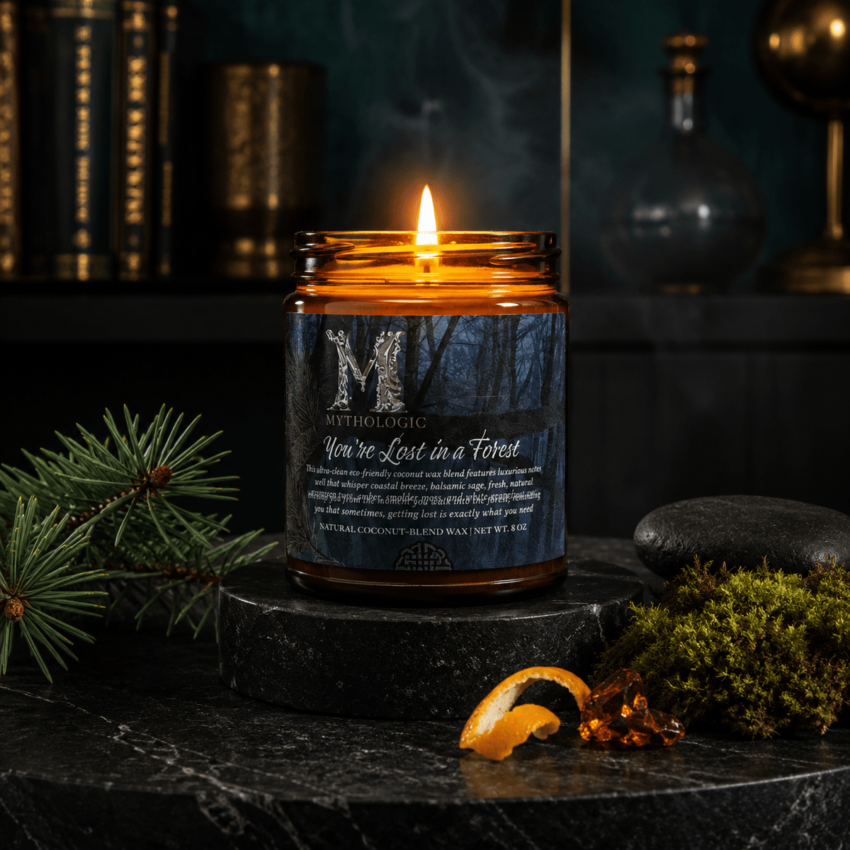 "You're Lost in a Forest" Fantasy Scented Candle - NobAdy's Favorite