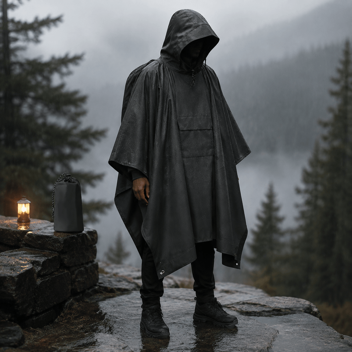 Terrain 3-in-1 Rain Poncho - NobAdy's Favorite