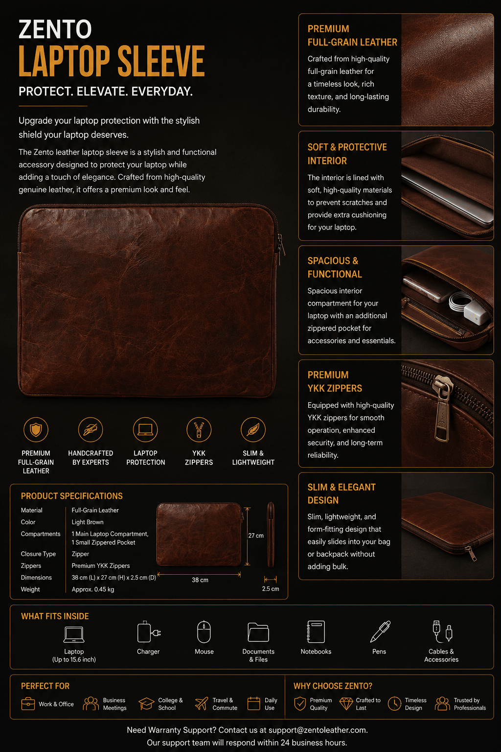 Zento Laptop Sleeve - NobAdy's Favorite