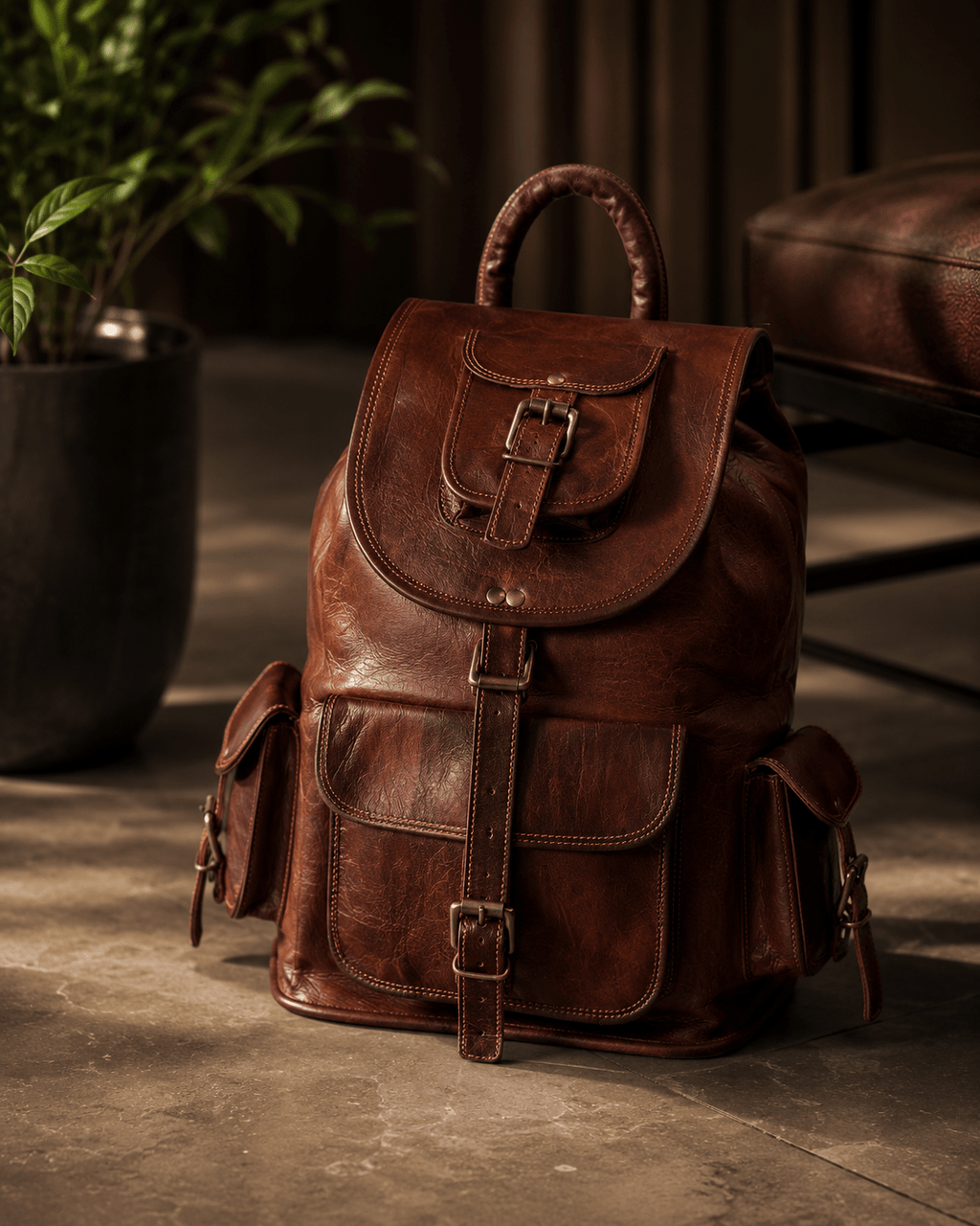 Heritage Leather Adventure Backpack - NobAdy's Favorite