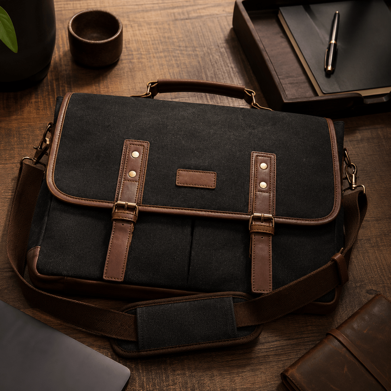 Vintage Canvas Messenger Bag - NobAdy's Favorite