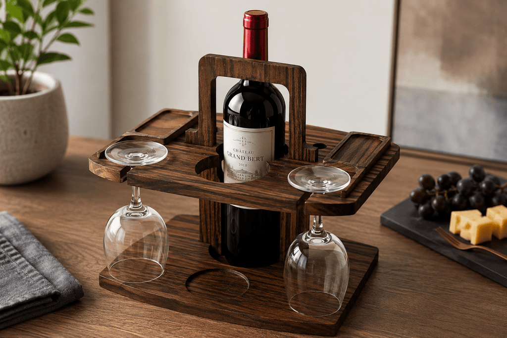 Portable Wooden Wine Rack - NobAdy's Favorite