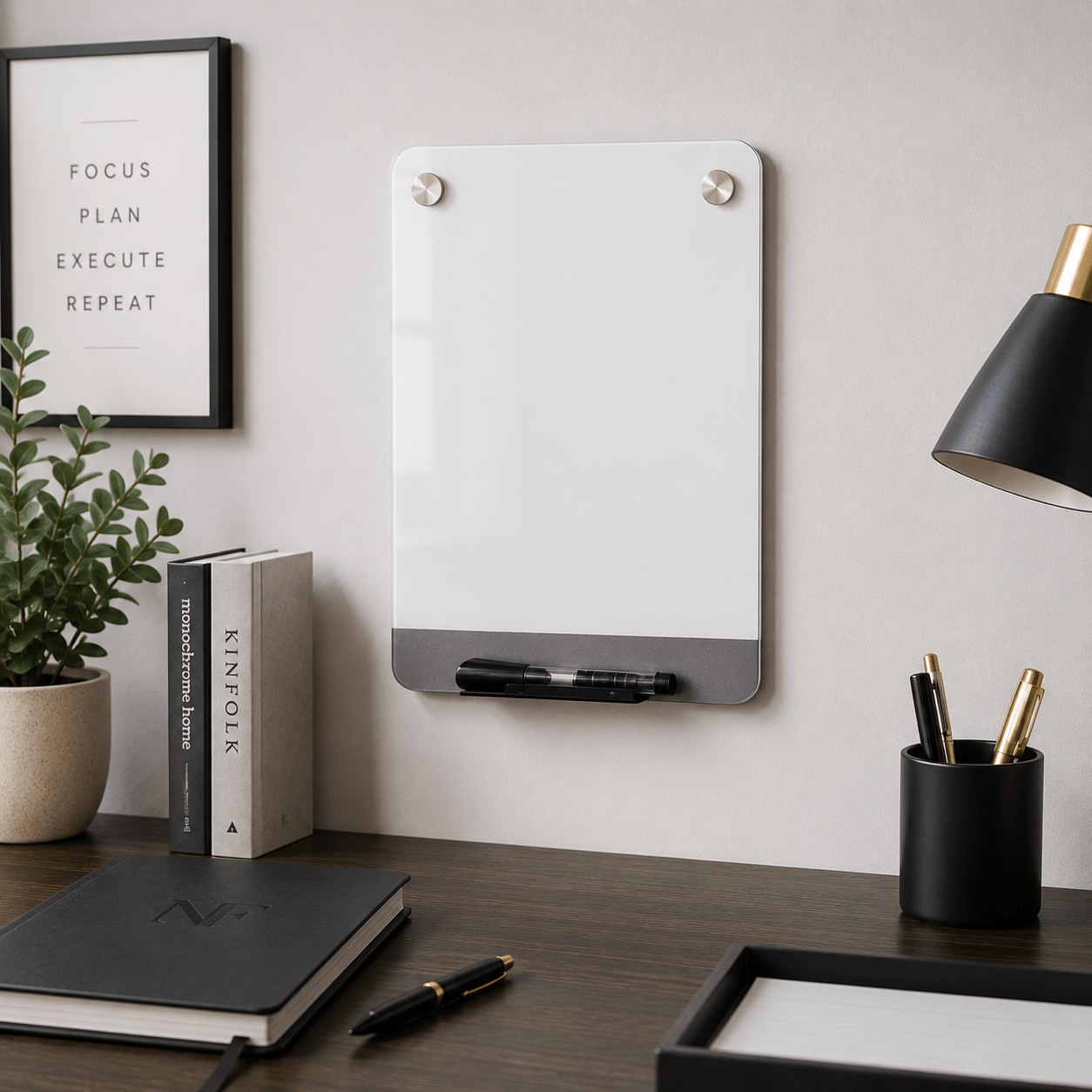 Clarity Glass Dry Erase Board - NobAdy's Favorite