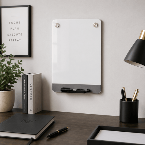 Clarity Glass Dry Erase Board - NobAdy's Favorite
