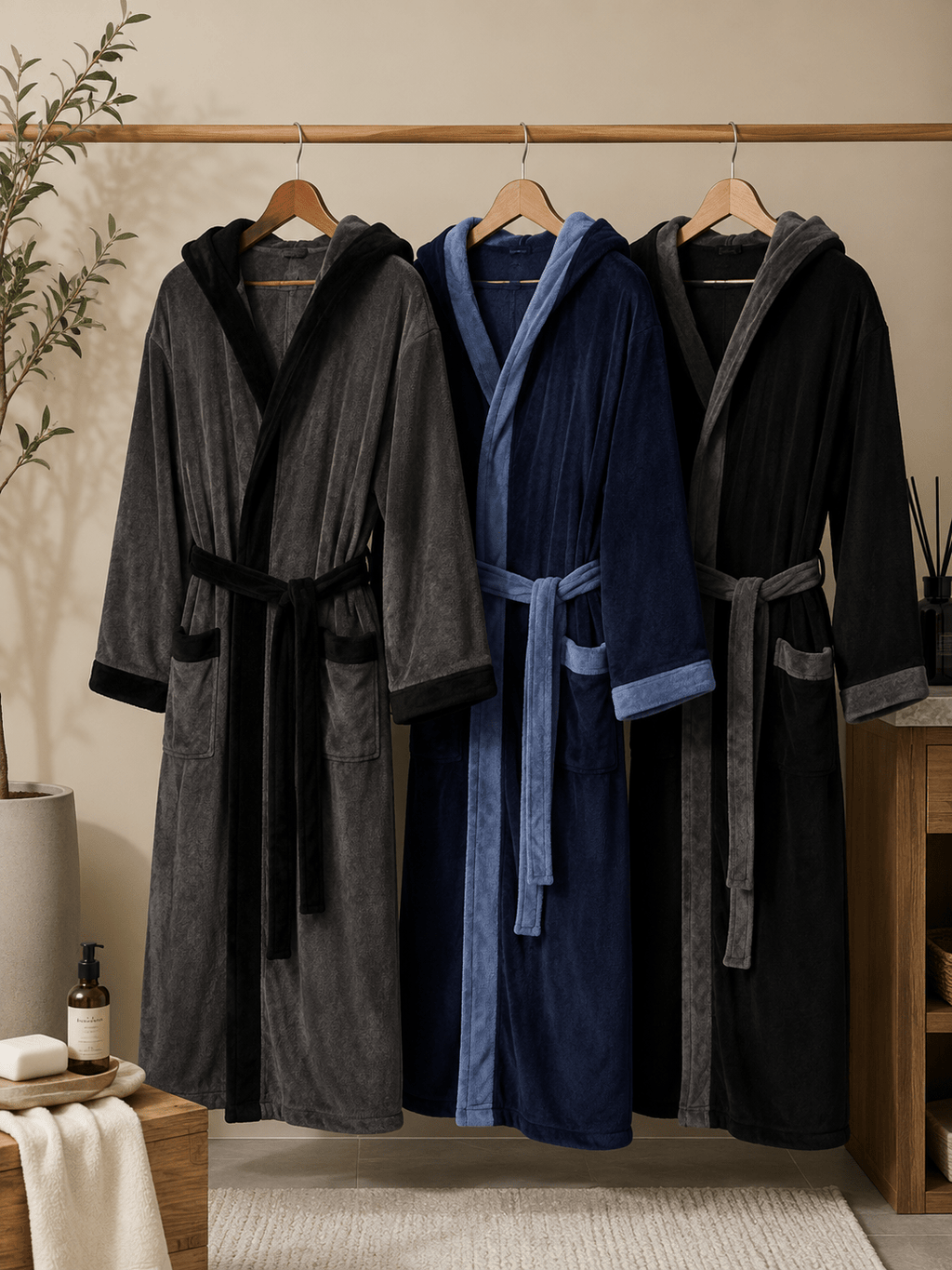 Retreat Hooded Robe - NobAdy's Favorite