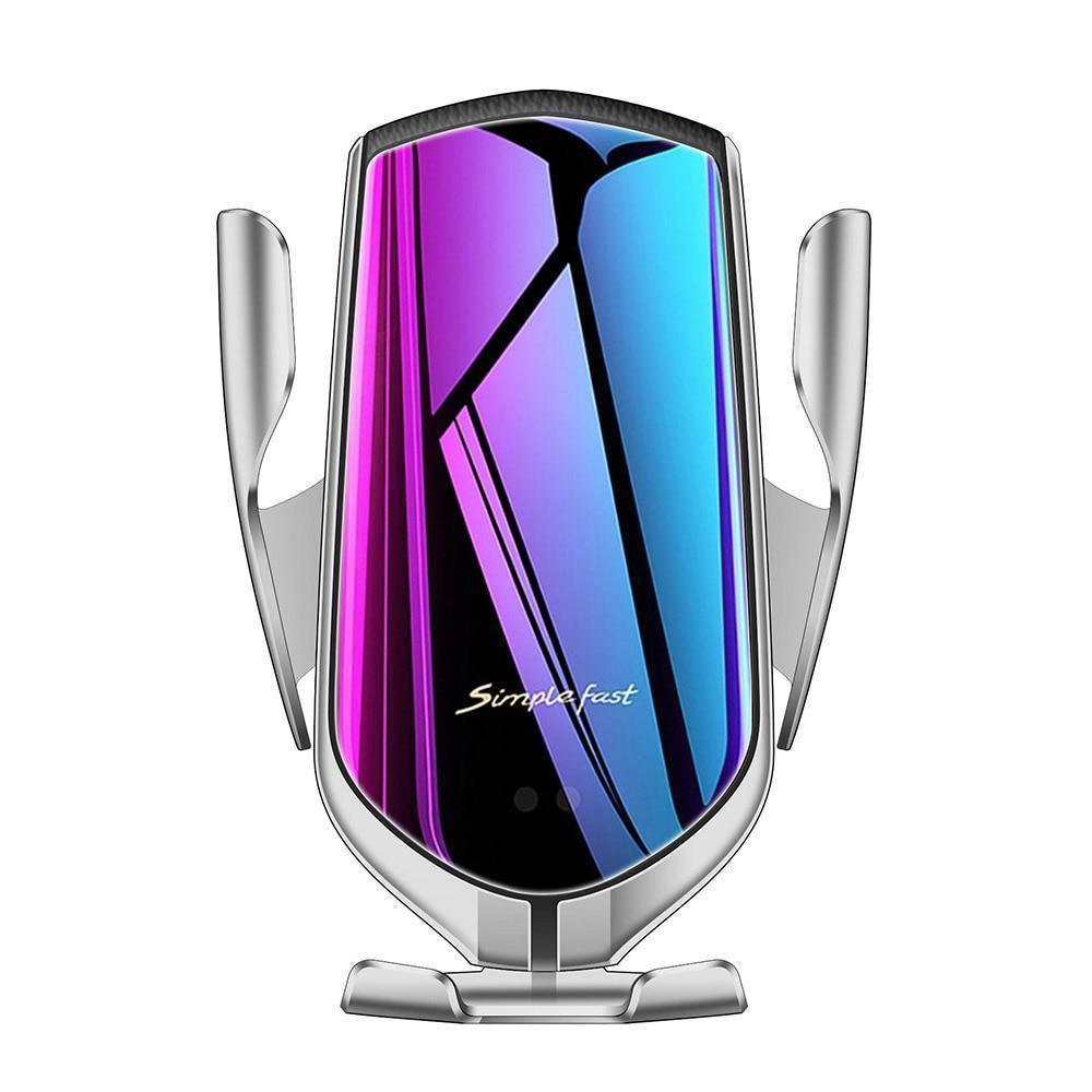 Automatic Luxury Clamping 10W Wireless Charger Car Phones Holder Smart Sensor Air Vent Mount Mobile Phone Stand - NobAdy's Favorite
