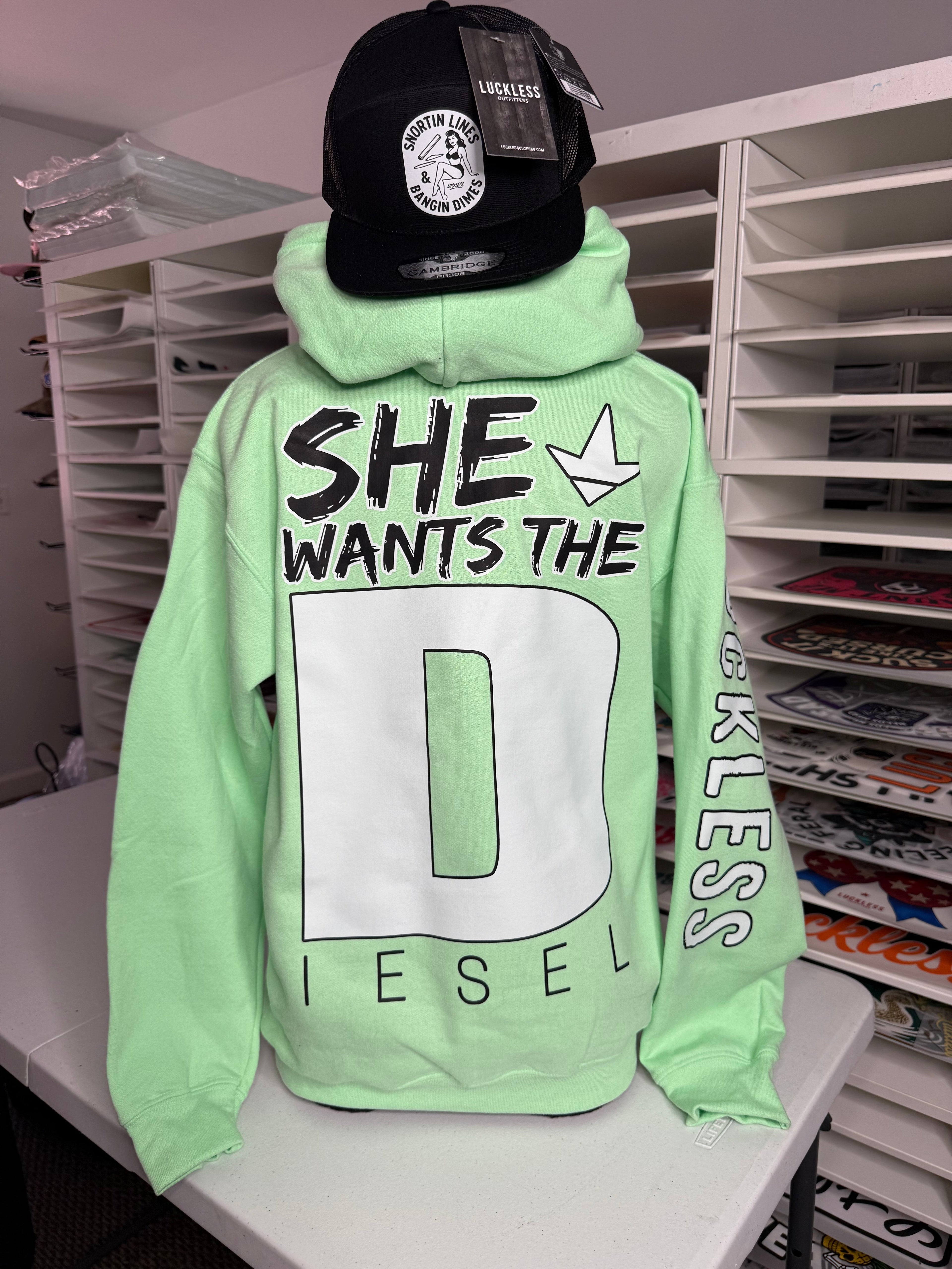SHE WANTS THE D HOODIE
