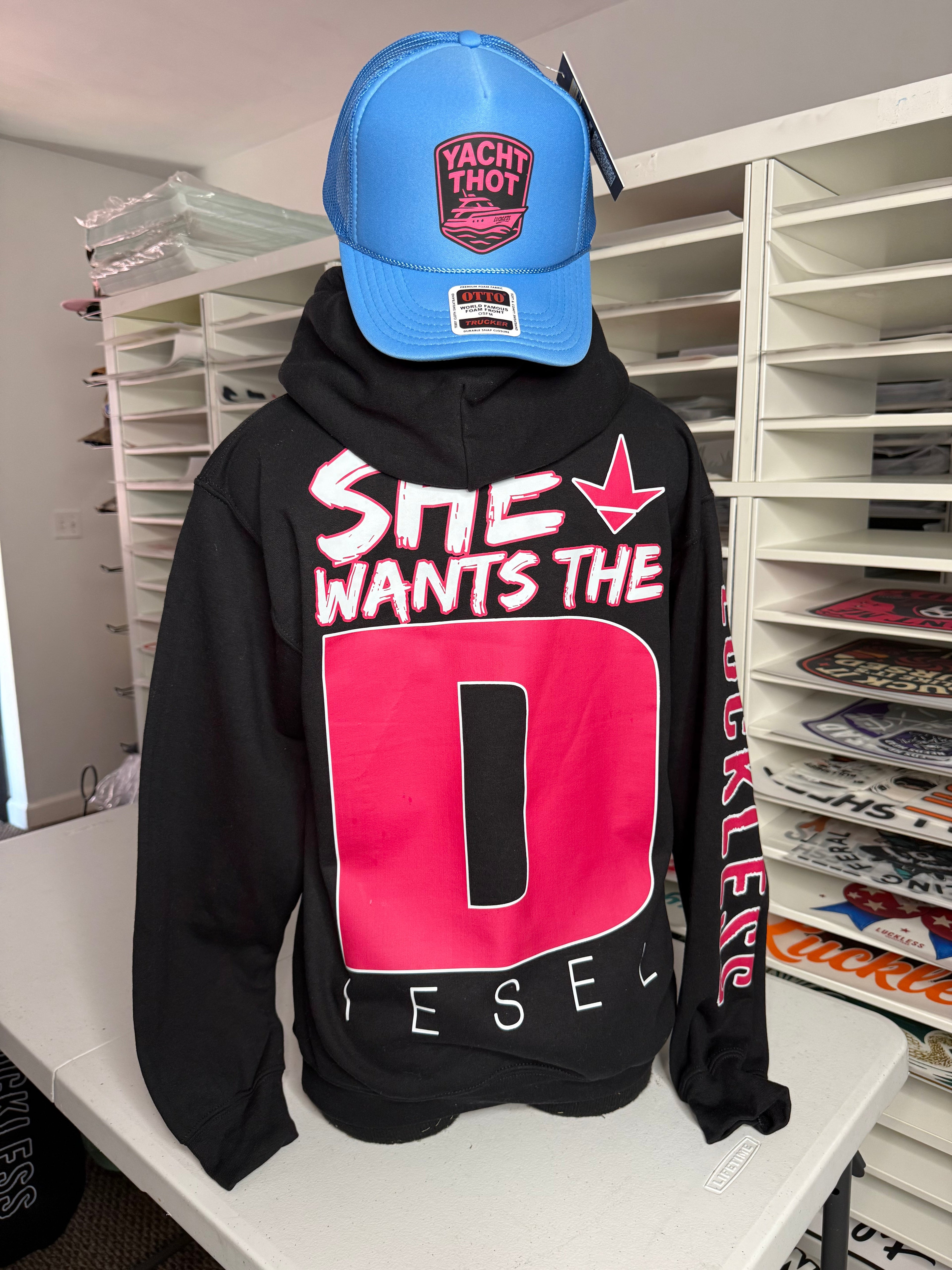 SHE WANTS THE D HOODIE