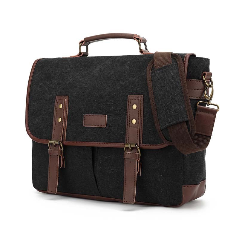 Large Canvas Vintage Messenger Bag - NobAdy's Favorite