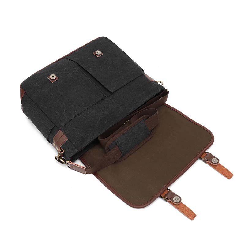 Large Canvas Vintage Messenger Bag - NobAdy's Favorite