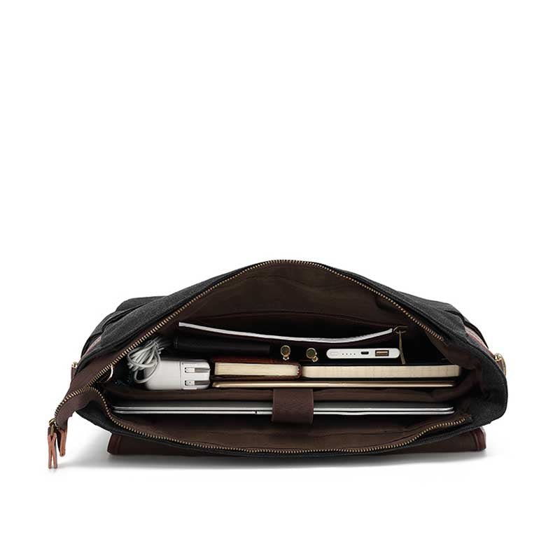 Large Canvas Vintage Messenger Bag - NobAdy's Favorite