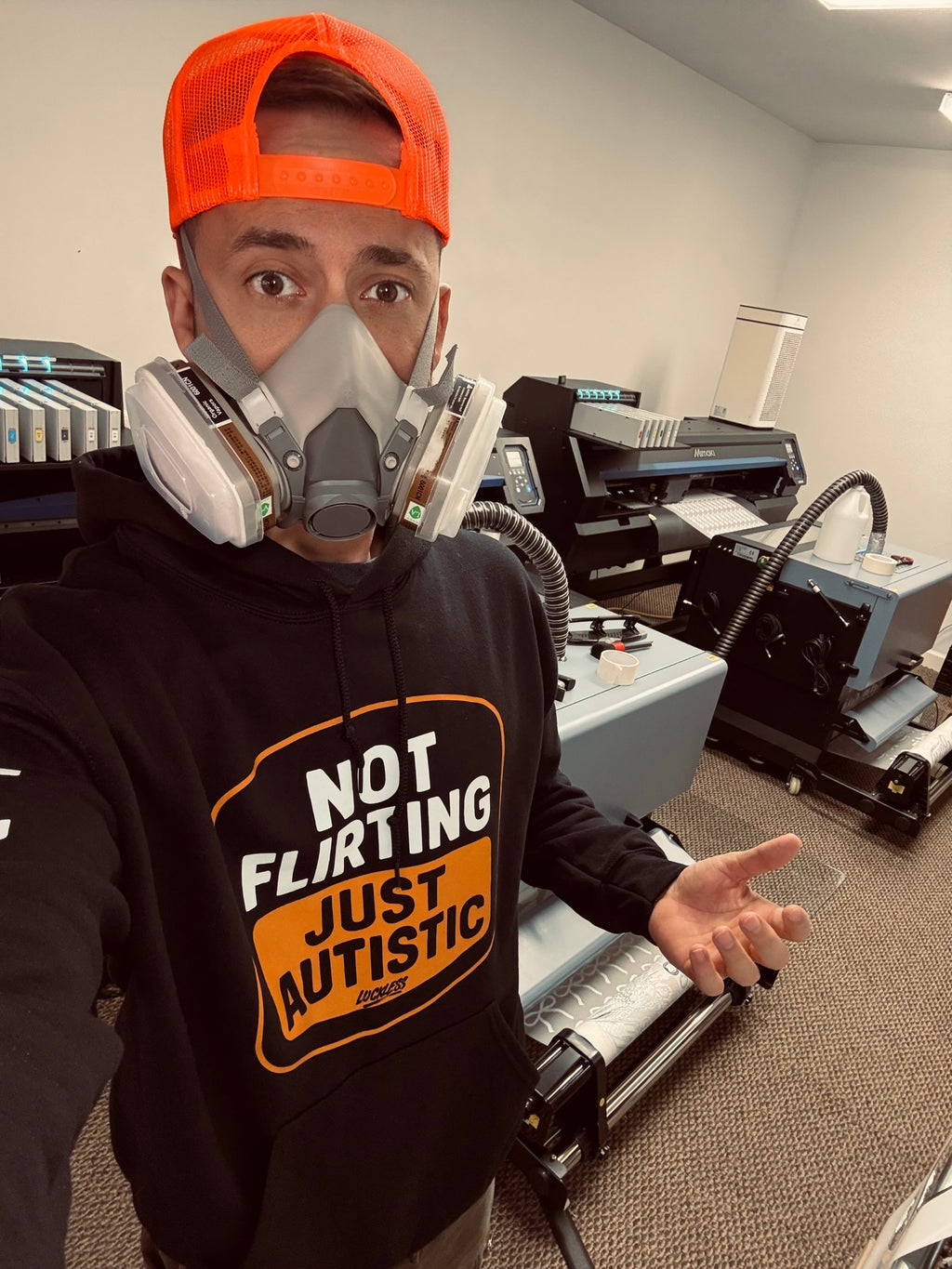 NOT FLIRTING HOODIE