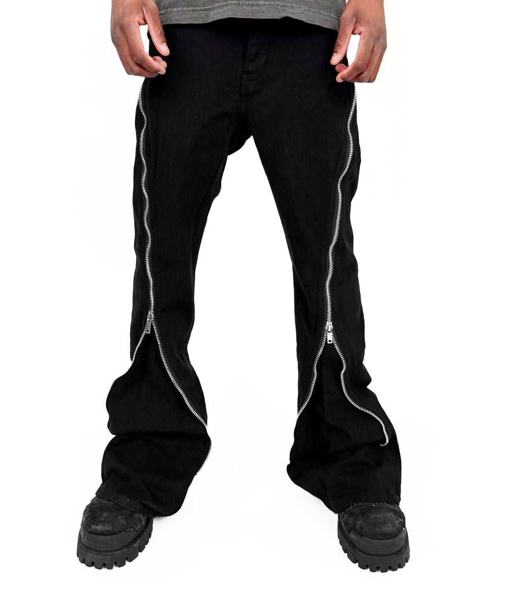 DIAMOND ZIP FLARE DENIMZ