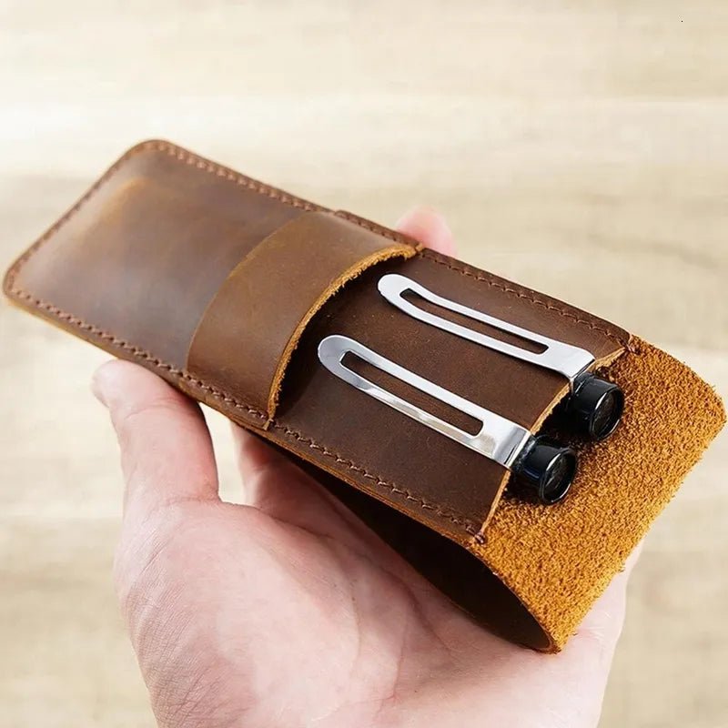 Hemmingway Leather Pen Holder - NobAdy's Favorite
