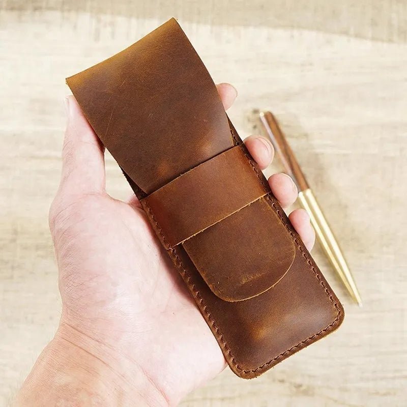 Hemmingway Leather Pen Holder - NobAdy's Favorite