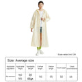 Adult Long Raincoat | Reusable Waterproof Windproof Hooded Rain Gear for Hiking and Travel - NobAdy's Favorite
