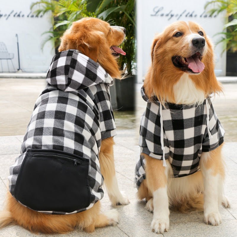 Fashion Pet Dog Simple Zipper Pocket Sweater - NobAdy's Favorite