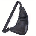 Genuine Leather Crossbody Sling Bag (Unisex) - NobAdy's Favorite