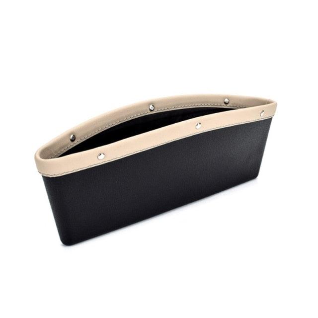 Car Seats Gap Bag Case Storage Bag PU Car Organizer Artificial Leather Pocket Slot Storage Pocket Cup Holder Car Accessories Car Seat Gap Organizer Universal Fit Storage Pockets Adjust Helps Reduce Distracted Driving & Holds Phone Money Cards Keys - NobAdy's Favorite