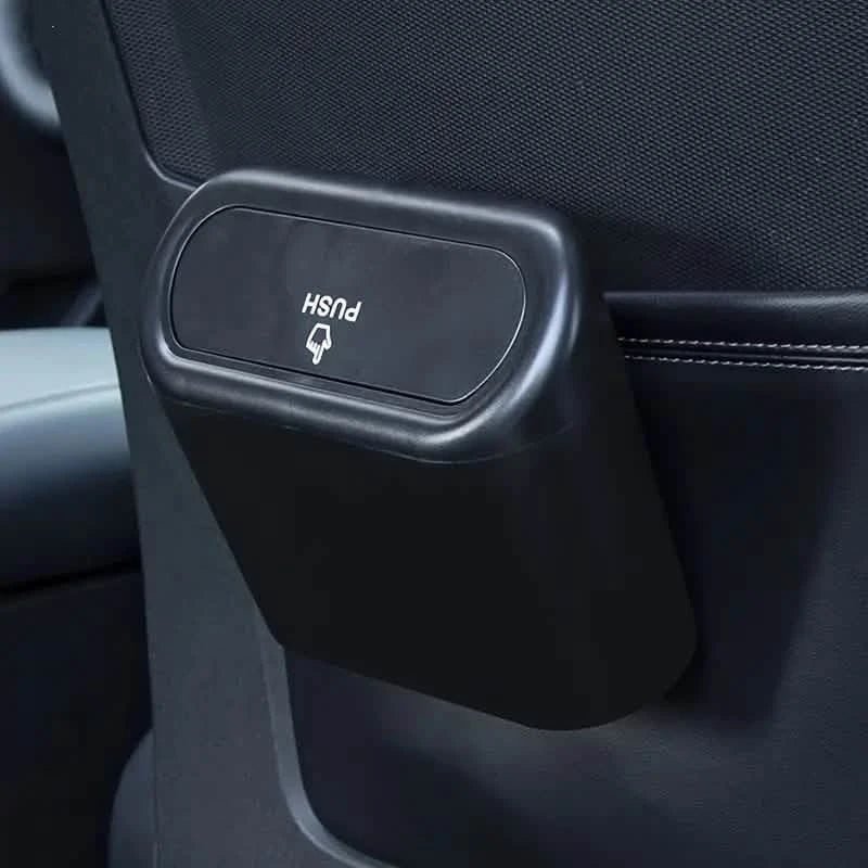 Car Trash Can with Lid Hanging Vehicle Garbage Organizer - NobAdy's Favorite