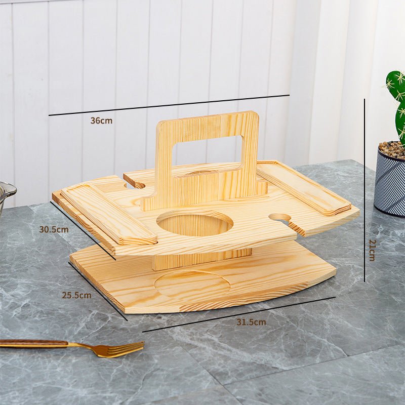 Portable Wooden Wine Rack - NobAdy's Favorite