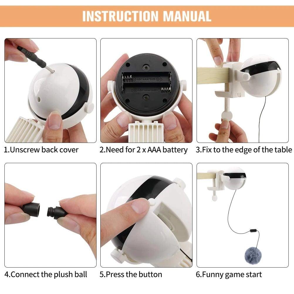 The Chase Interactive Cat Toy - NobAdy's Favorite