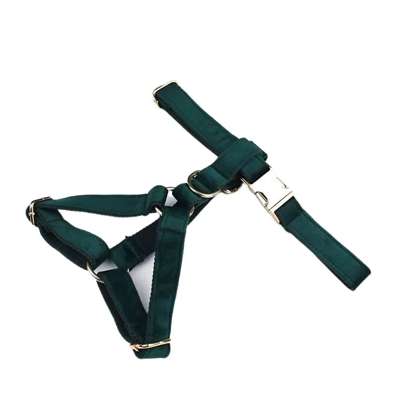 The Walk Premium Velvet Harness Set - NobAdy's Favorite