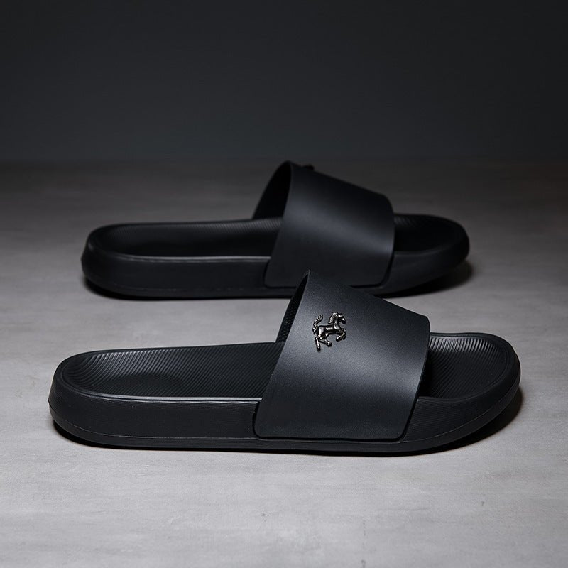 Slip-on Slippers Men's Fashionable Thick-soled Waterproof - NobAdy's Favorite