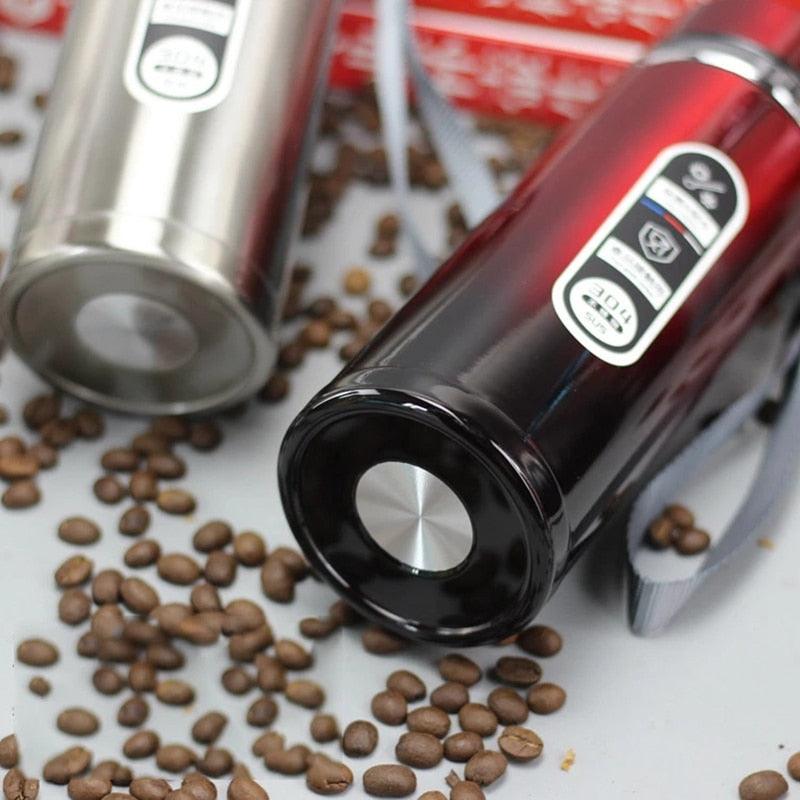 High Capacity Business Thermos Mug Stainless Steel Insulated Water Bottle Portable Vacuum Flask For Office Tea Mugs Vacuum Insulated Coffee Mug Spill Proof With Stainless Steel Travel Mugs Gift For Women Men - NobAdy's Favorite
