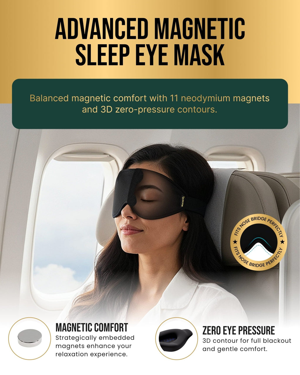 Magnetic Sleep Mask - NobAdy's Favorite